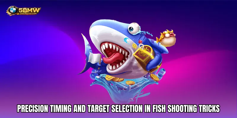 Precision Timing and Target Selection in Fish Shooting Tricks