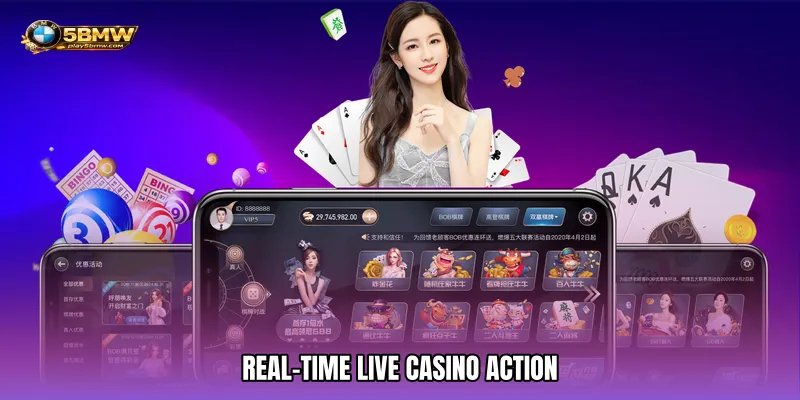 Real-Time Live Casino Action