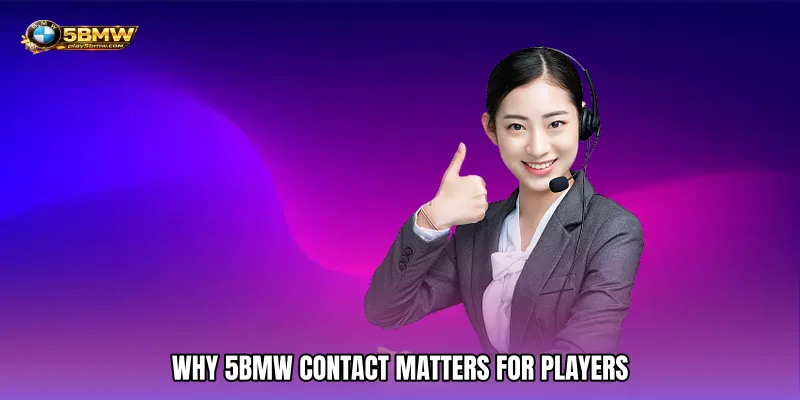 5BMW Contact - Instant Support Anytime 24/7 2 Why 5BMW Contact Matters for Players